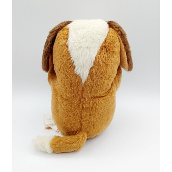 Ganz Bros St.Bernard Dog Plush Stuffed Animal Toy 9" Vintage - Picture 4 of 5